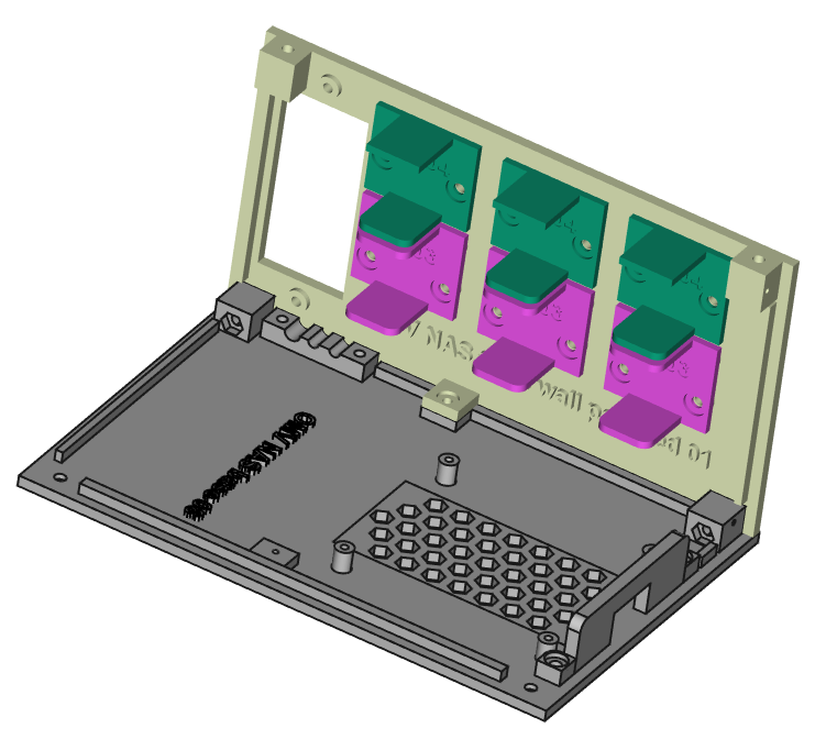 OMVNAS Base+back Wall+rails