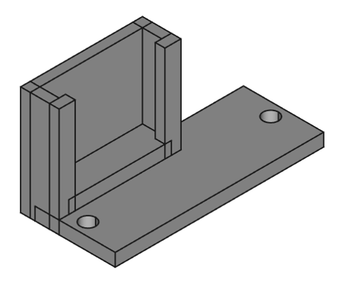 Fixed Transverse US Mount 01