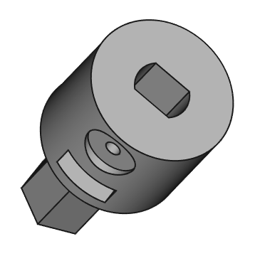 Mecanum Wheel Adaptor05 Roty180 03